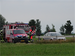 Oefening Brandweer Kollum en het ORT Oppervlakte Reddingsteam van Burgum